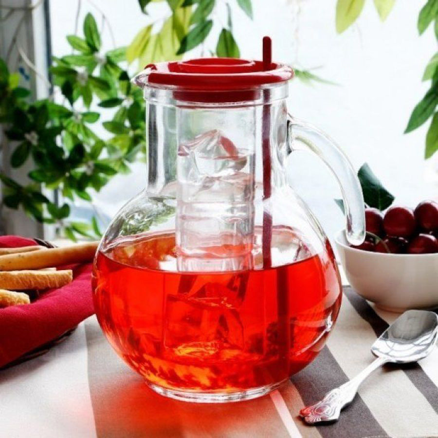 Rocco Bormioli Kufra Caraffa, Verde, 2 l