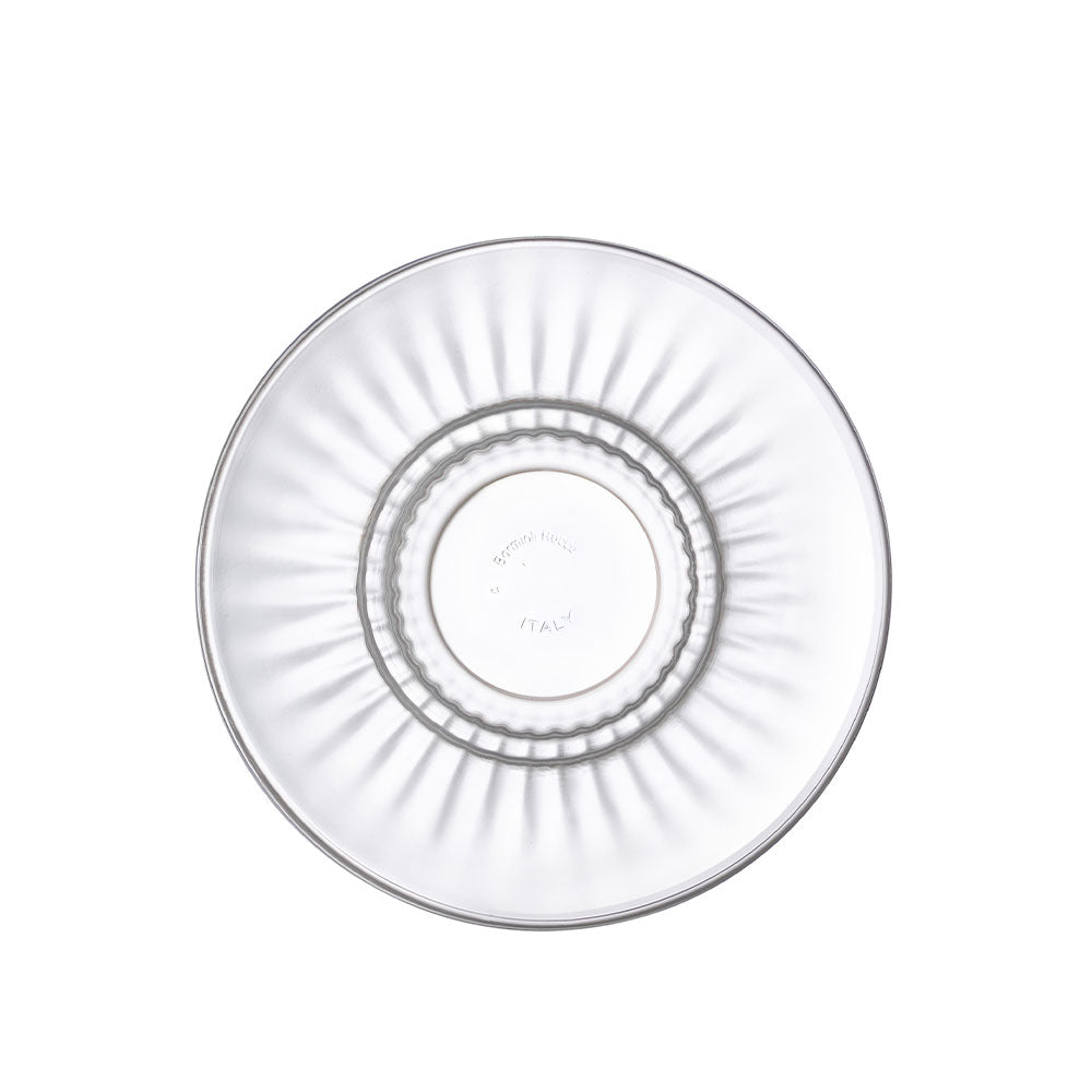 Barshine Double Espresso Piattino Tazza Cappuccino 14 cm In Vetro Set 6 Pz