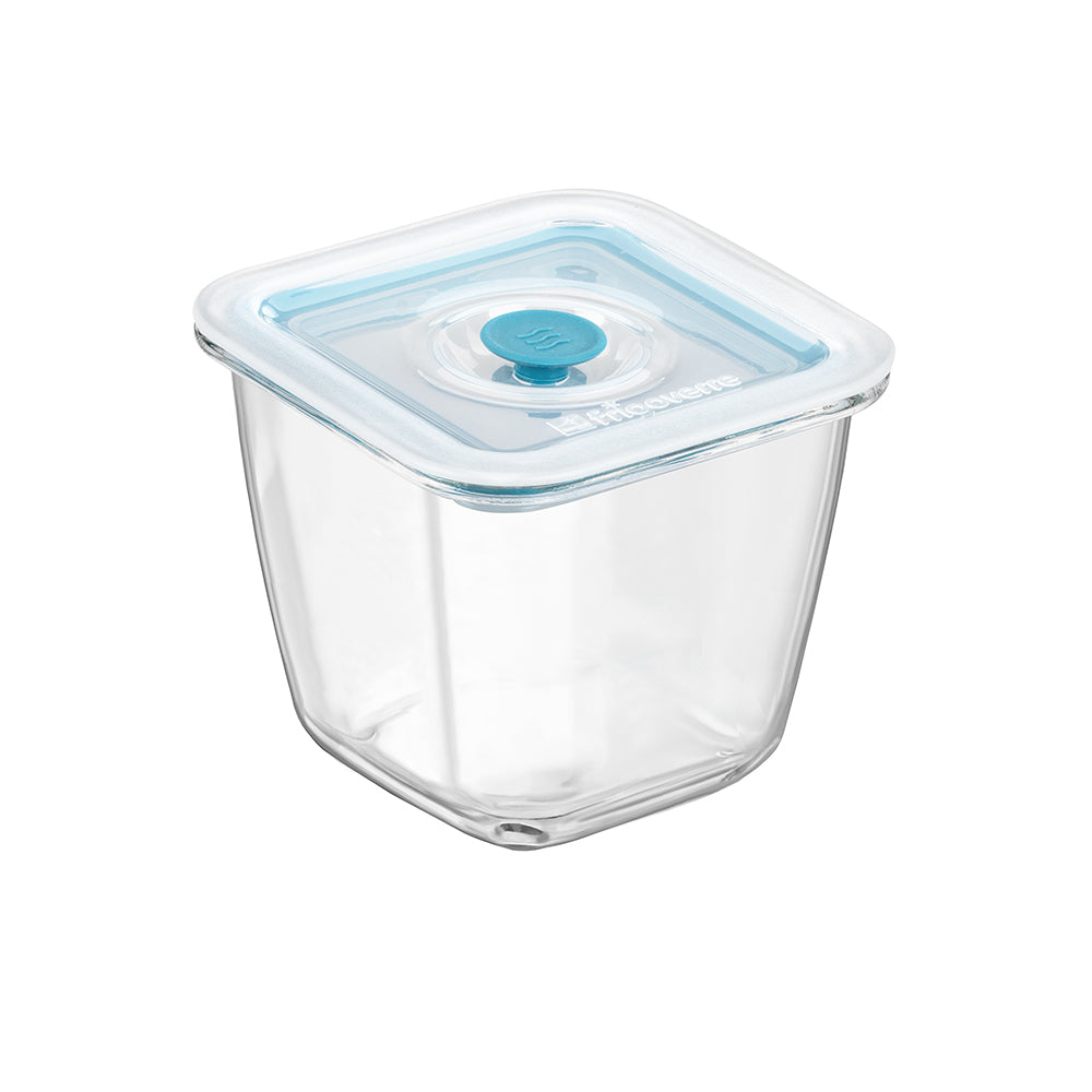 Frigoverre Smart Contenitore Per Alimenti Quadrato Alto 12x12 cm In Vetro 5