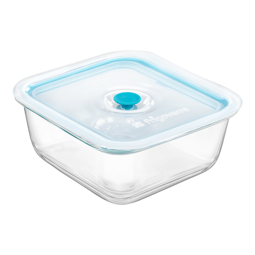 Frigoverre Smart Contenitore Per Alimenti Quadrato 18x18 cm In Vetro