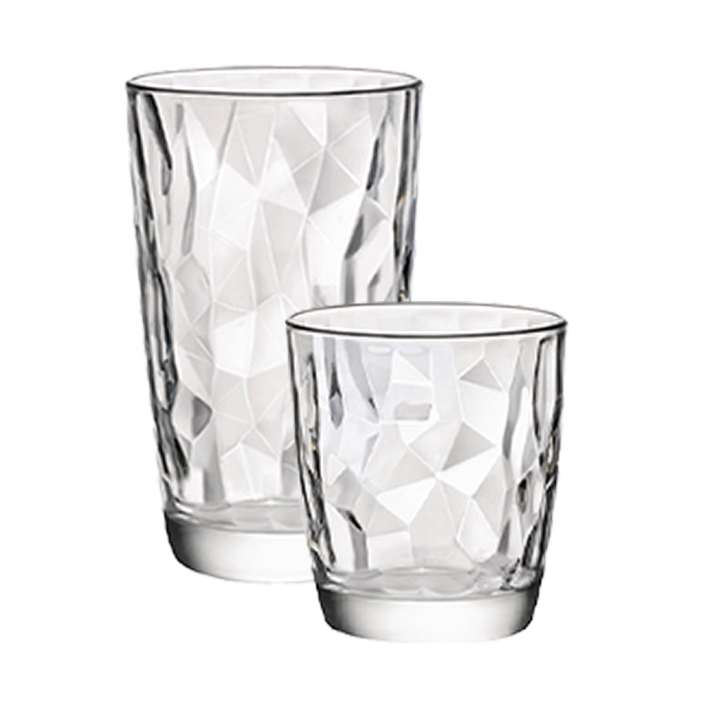 Diamond Set Bicchiere Acqua e Bibita Set 12 Pz