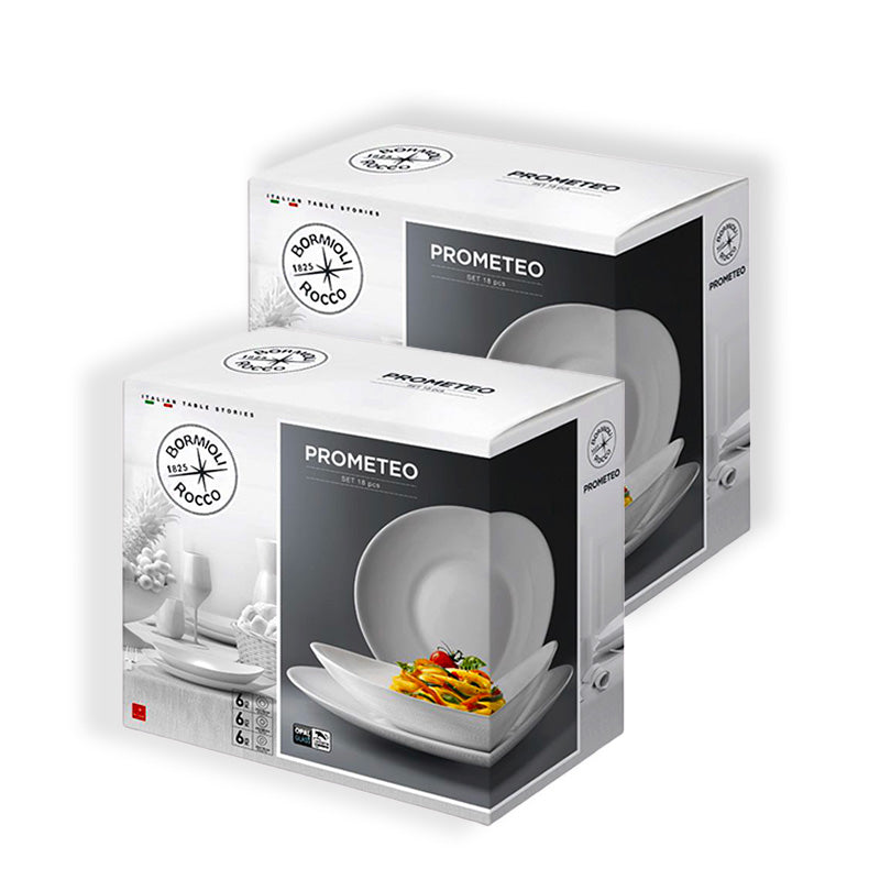 Prometheus Set of 36 Table Plates – Bormioli Rocco