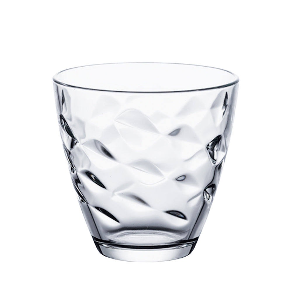 Flora Bicchiere Acqua Trasparente 26 cl In Vetro Set da 6 Pezzi