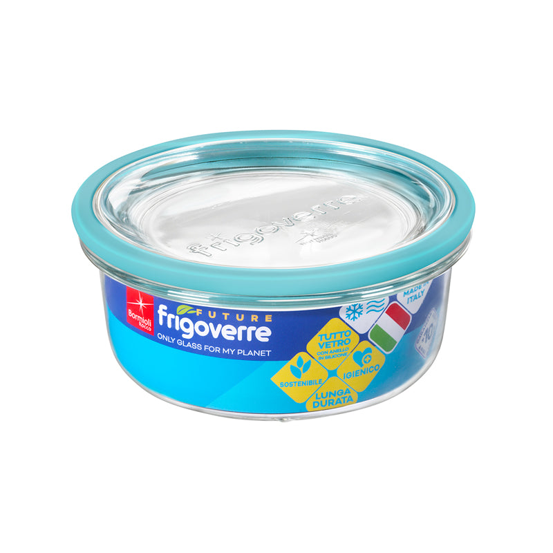 Bormioli Rocco Récipient alimentaire Frigoverre bleu 15 x Bormioli Rocco Récipient alimentaire Frigoverre bleu 15 x