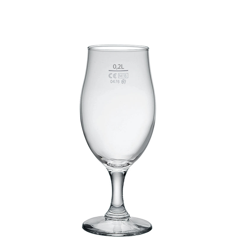 Executive Calice Birra 26 cl Set 6 Pz Con Grammatura MID 0,2 L CE