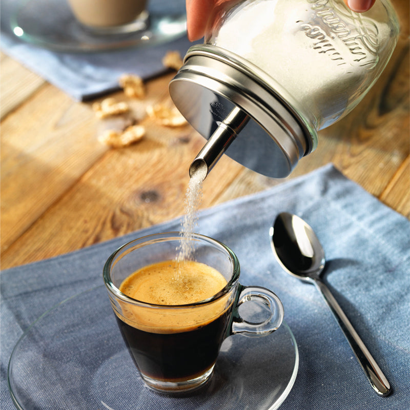 Bormioli Rocco Tappo Setaccio Per Vasi Quattro Stagioni - Acciaio Inox, 7cm, Multiuso - Foto 4