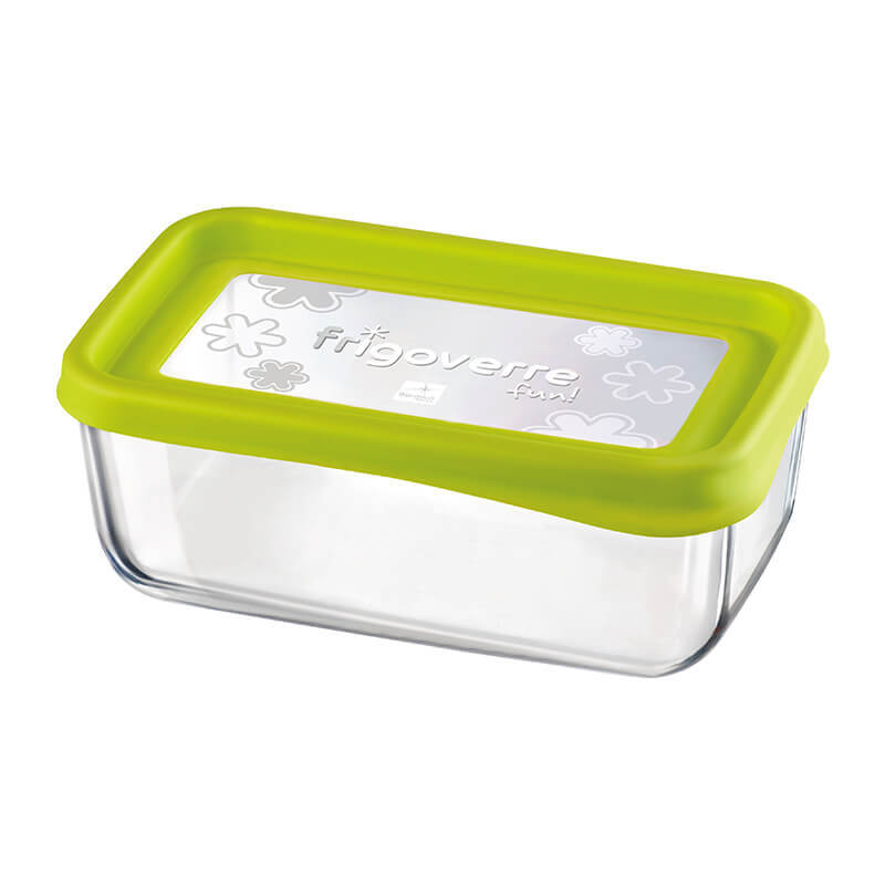 Frigoverre Fun 21x13 cm System Contenitore Per Alimenti Verde
