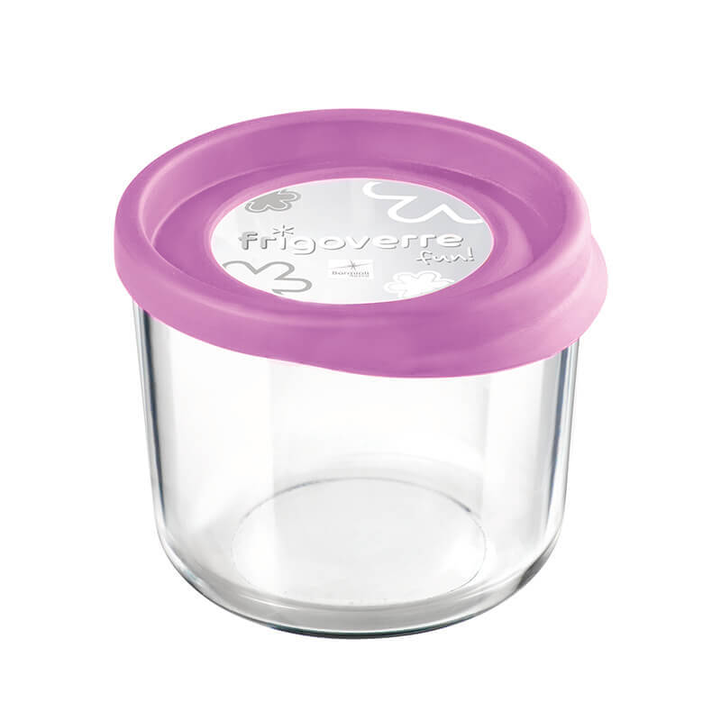 Frigoverre Fun 12 cm Contenitore Per Alimenti Alto Fucsia