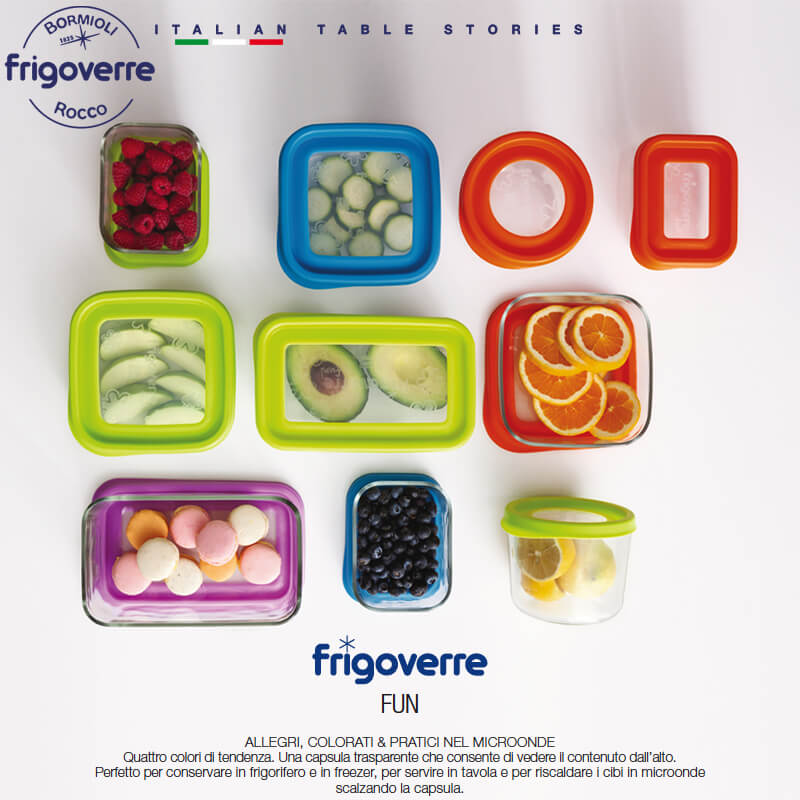 Contenitore Per Alimenti BORMIOLI In Vetro Quadrato 15x15 Cm: Ideale Per Frigorifero, Minimalista E Durevole. - 2