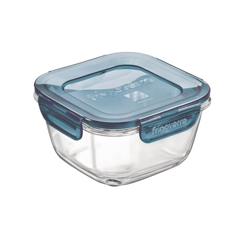 Bormioli Rocco FRIGOVERRE Evolution - Contenitore In Vetro Per Frigo, 12x12 Cm, Ideale Per Conservare Alimenti - 3
