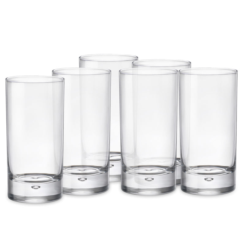 Barglass HiBall Drink 37.5 cl Set of 6 pieces – Bormioli Rocco