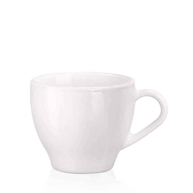 Aromateca Tazza Caffé Espresso Bianca 8 cl Set 6 Pz