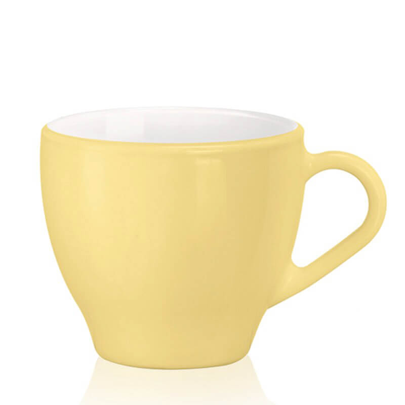 Aromateca Tazza Cappuccino Gialla 22 cl Set 6 Pz
