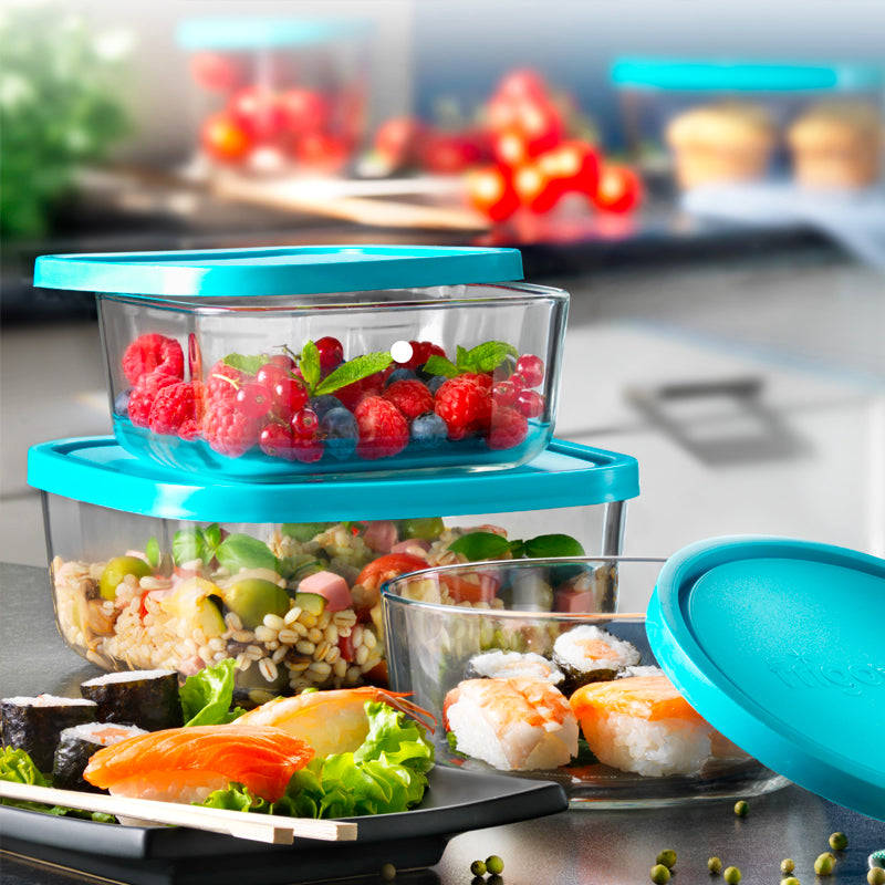 Contenitori Vetro Per Alimenti - 3 Pezzi Da 800ml Ermetici E Senza BPA - Foto 14