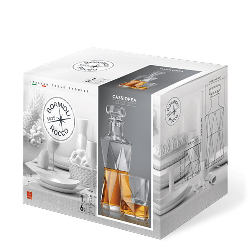 Cassiopea Set Whisky Drink 7 Pz