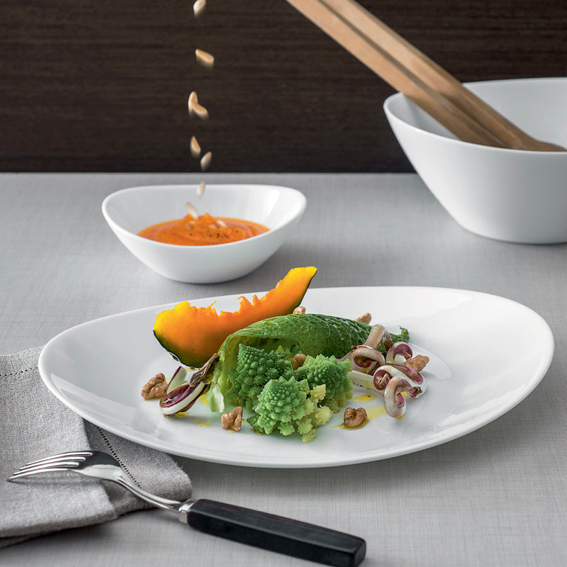 Prometheus Steak Plate Cm 32x26 Opal Glass – Bormioli Rocco