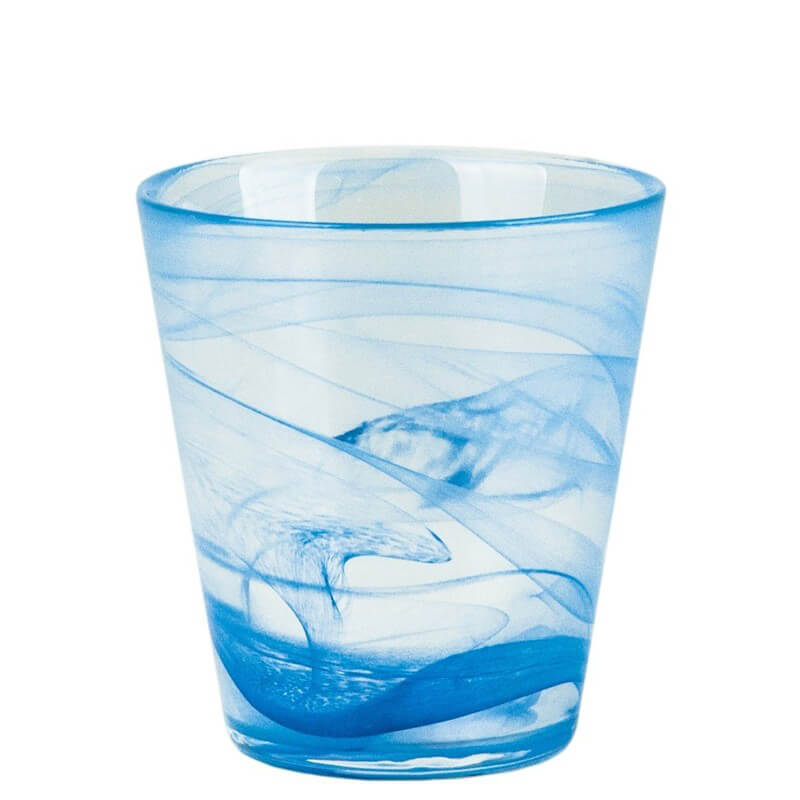 Capri Marina Bicchiere 37 cl Set 6 Pz Vetro Colorato