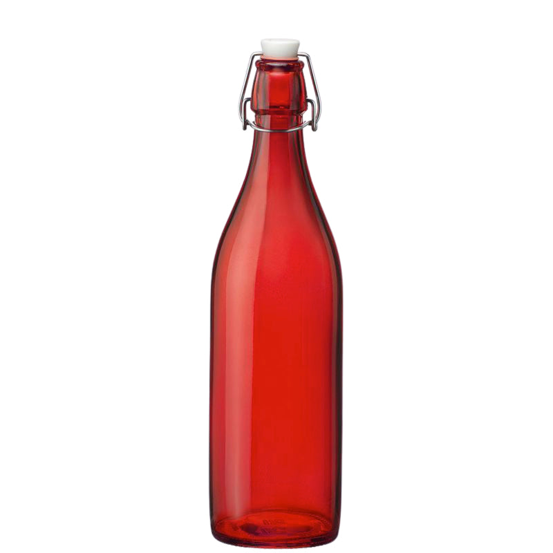 Giara Multicolor Bottiglia Rosso 100 cl Set 6 Pz