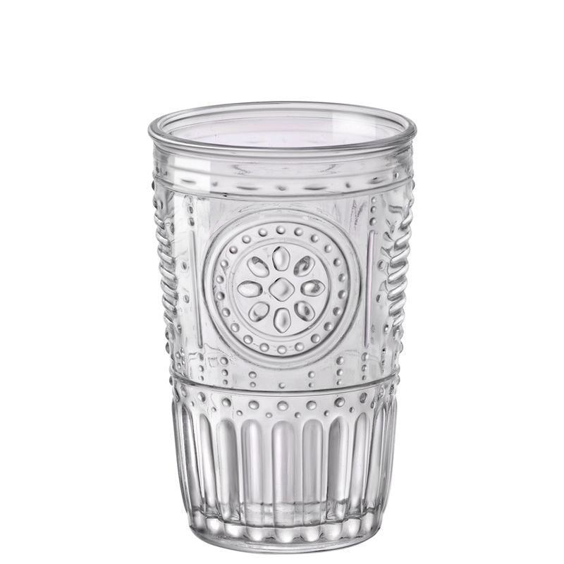 Bormioli Rocco Bicchieri Romantic Rosa - Confezione Da 4, Vetro Colorato, 34 Cl - Foto 4