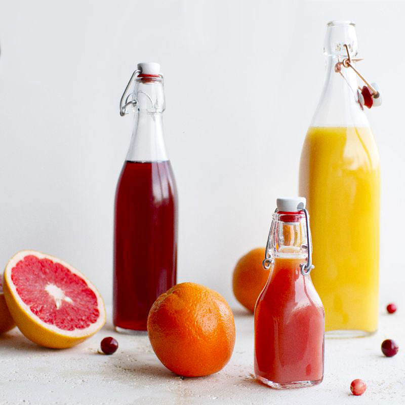 Bottiglia In Vetro Bormioli Swing 0,5 Litri Con Tappo A Leva - Per Liquori, Oli, Succhi, Decorazione - Foto 6