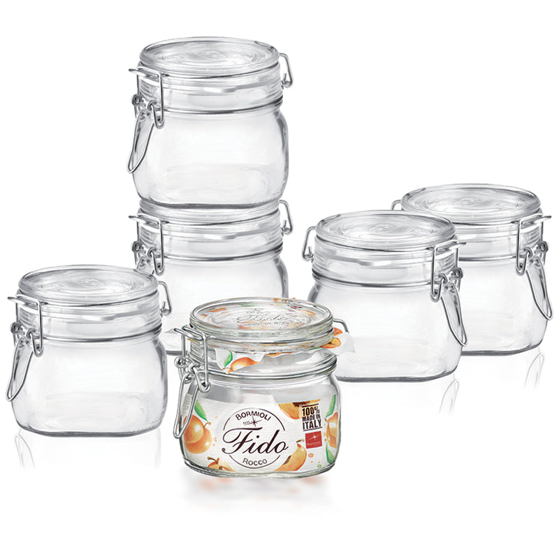 Fido 50 cl Vaso Ermetico Set 6 Pz