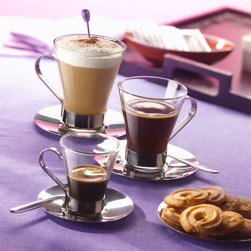 Ypsilon Coffee Cup 11 cl Set 3 Pcs – Bormioli Rocco