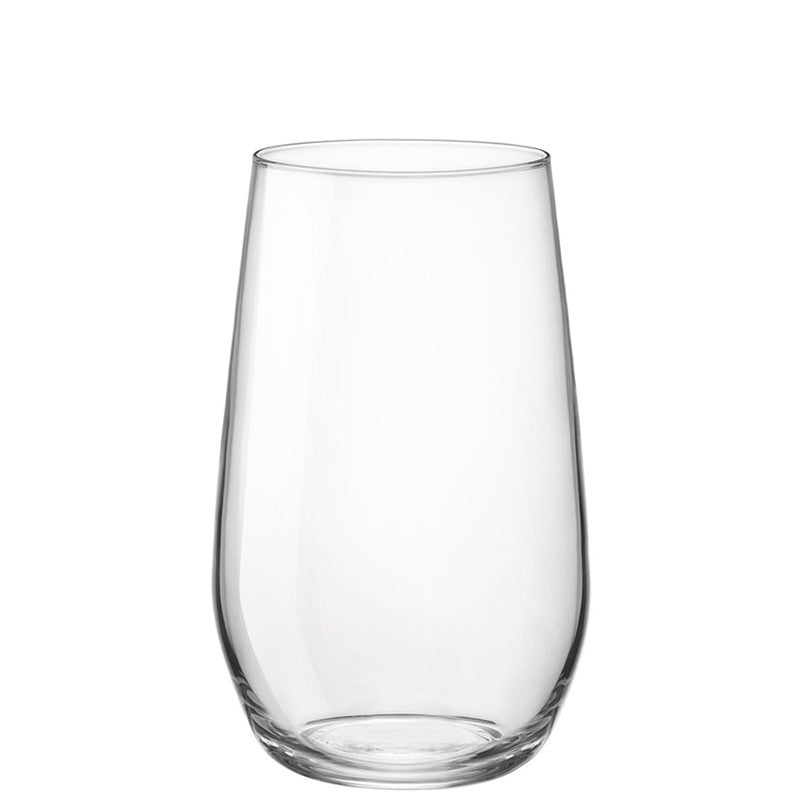 Bormioli ESTE LONG DRINK Glas 1 Stück - 12x14 Cm, Spülmaschinenfest, Italienisches Design