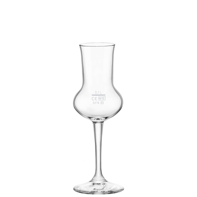 Riserva Grappa Glass 8.5 cl with Weight Set 6 Pcs – Bormioli Rocco