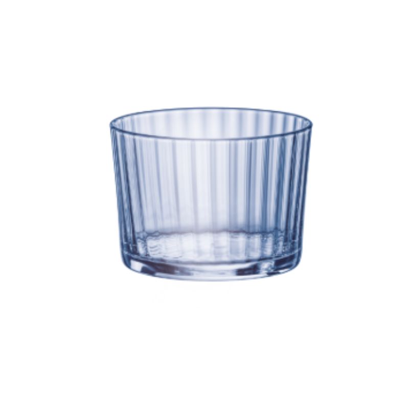 Exclusiva Bicchiere Rum Sapphire Blue 21.5 cl In Vetro Set 12 Pz